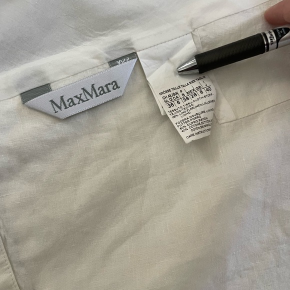 Max Mara Lightweight Linen Blazer - Picture 8 of 12